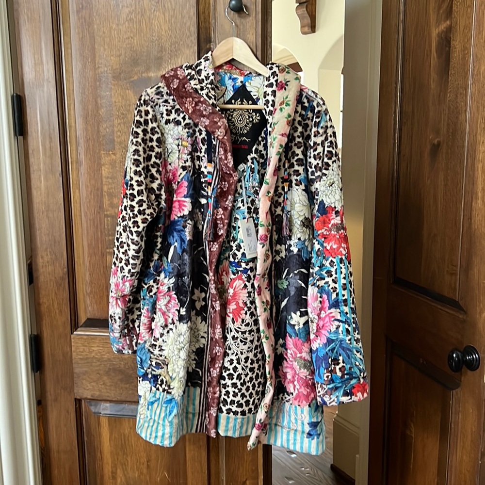 Fabulous Johnny Was Sherpa jacket😍